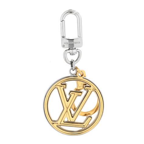 louis vuitton gold charm|louis vuitton keyholder.